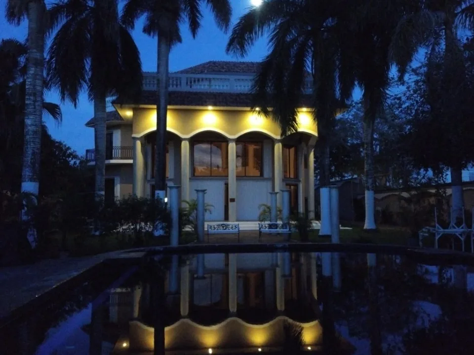 PalMar Estate Home at Night — PalMar Beach Estate Home, Cozumel