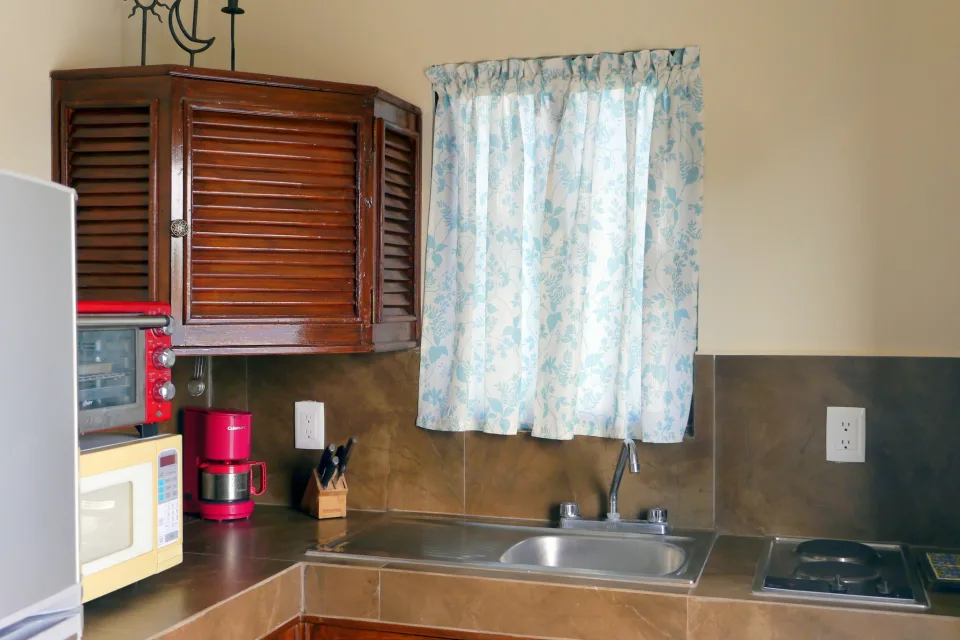 Studio Kitchen Area — IslaMar Studio Efficiency #1EFF, In Town Villas, Cozumel