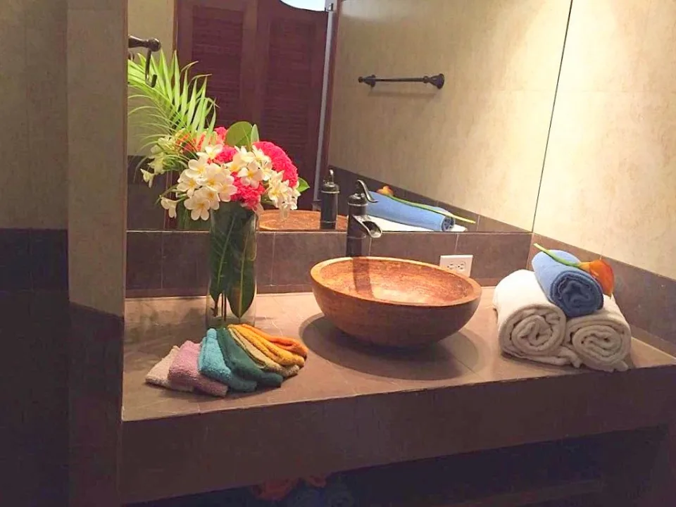 Bathroom Vanity — IslaMar Villas #3S, In Town Villas, Cozumel