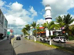 Beachfront Lighthouse — Ocean View Condos, Cozumel
