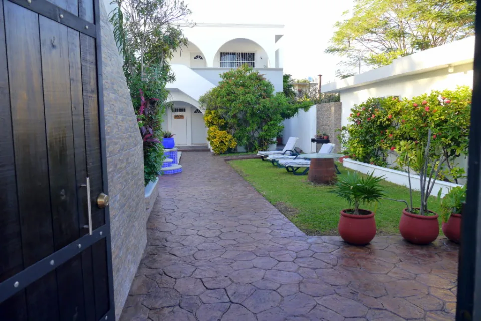 IslaMar Villas Property Entrance — In Town Villas, Cozumel